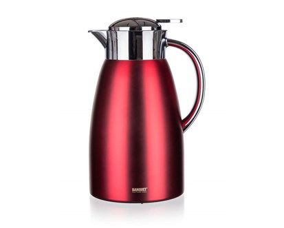 BANQUET Termoska nerezov METALLIC Red 1,5 l