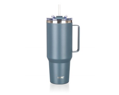 BANQUET Termohrnek nerezov s uchem TWAIN 1200 ml, tmav ed