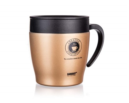 BANQUET Termohrnek cestovn TAZZA 330 ml, hnd