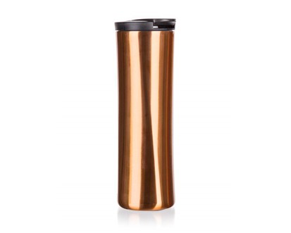 BANQUET Hrnek cestovn dvoustnn MOOS 500 ml, mdn