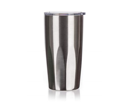 BANQUET Hrnek cestovn dvoustnn RAZZO 500 ml, nerezov