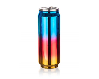 BANQUET Termoska BE COOL 430 ml, modro-erveno-zlat