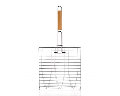 HAPPY GREEN Rot grilovac na 3 ryby BBQ 58 x 25 x 27 cm