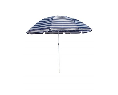 HAPPY GREEN Slunenk plov 230 cm, modr pruhy