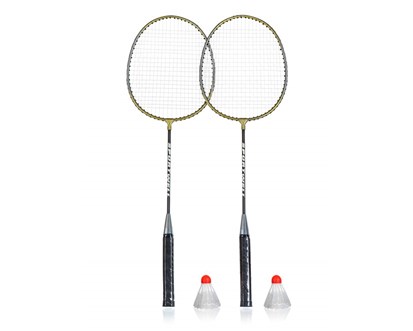 SPORTWELL Sada na badminton, 2 rakety a 2 koky, pouzdro, V1