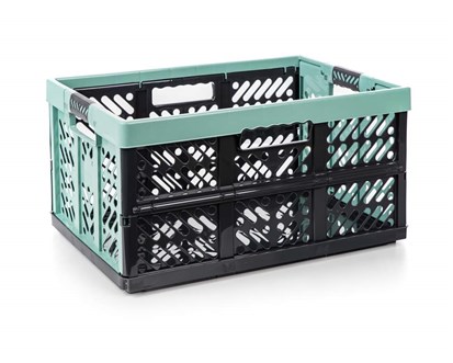 KEEEPER Pepravka se soft touch rukojet, nosnost 50 kg, 54 x 37 x 28 cm, zeleno-ern