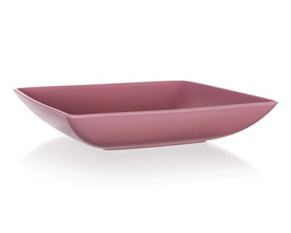 BANQUET Tal hlubok hranat CULINARIA 17,5 x 17,5 cm, raspberry