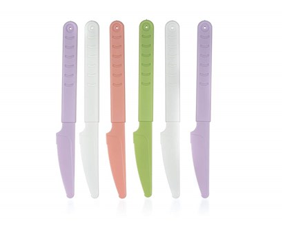 BANQUET Sada plastovch no CANDY 18,5 cm, 6 ks, mix barev