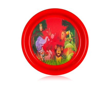 BANQUET Tal plastov ZOO 19,5 cm