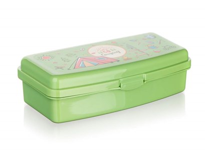 BANQUET Box svainov CAMPING 20 x 9,5 x 5,5 cm, zelen