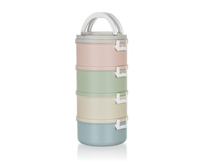 BANQUET Jdlonosi plastov AVANZA, 2,8 l, 4 dly, mix barev