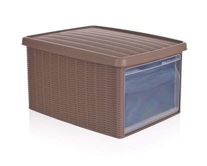 Box multifunkn RATTAN 15 l, svtle hnd