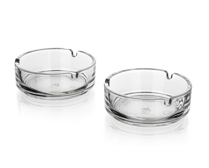 VETRO-PLUS Popelnk sklenn SUPER VALUE 10 cm, ir 2 ks