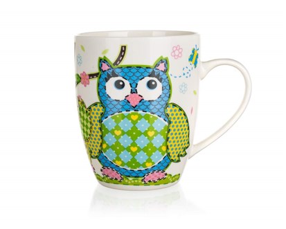 BANQUET Hrnek keramick OWLS 330 ml