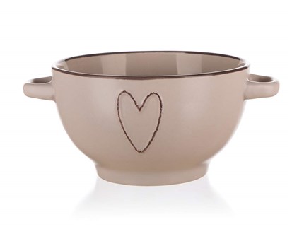 BANQUET Miska keramick HEART 660 ml, bov