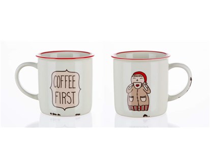 BANQUET Hrnek keramick COFFEE STORY 310 ml, Coffee First