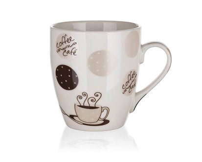 BANQUET Hrnek keramick CAPPUCCINO 240 ml, bl