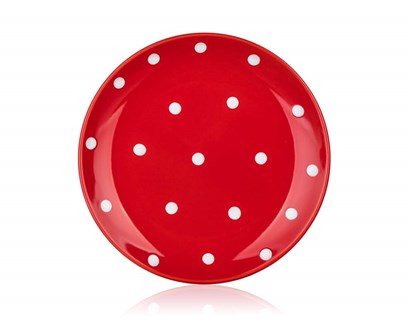 BANQUET Tal dezertn keramick DOTS 18,6 cm, erven