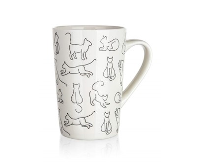 BANQUET Hrnek keramick CATS 450 ml