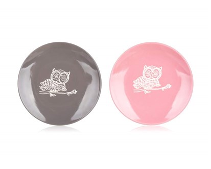 BANQUET Tal keramick dezertn OWL 19,5 cm, assort