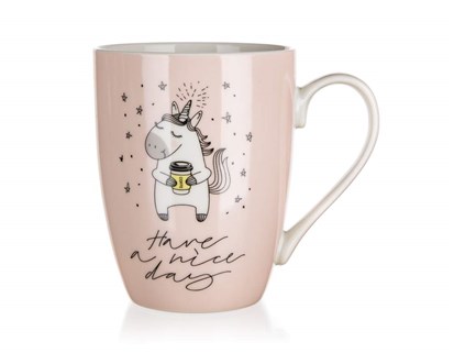 BANQUET Hrnek keramick UNICORN 340 ml, rov