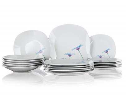 BANQUET Sada tal BLUE DAISY, 18 ks