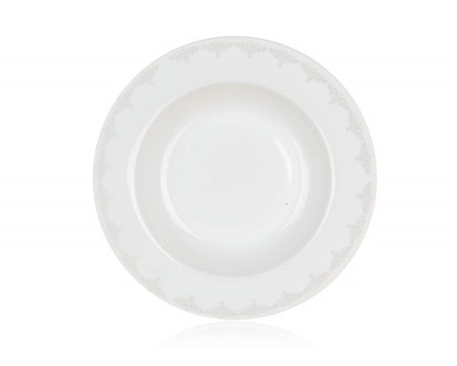 BANQUET Tal porcelnov hlubok BAROCCO 21,6 cm