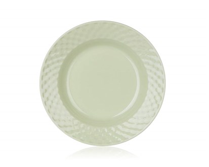 Tal hlubok 22,8cm, relif, zelen, stolovn, KPB-9DEC-GN