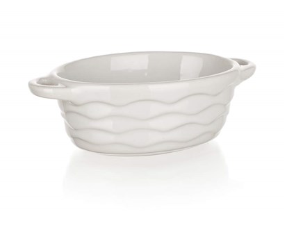 BANQUET Forma zapkac ovln CULINARIA White 15 x 9 cm