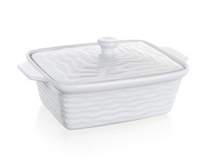BANQUET Forma zapkac obdlnkov s vkem CULINARIA White 28 x 18 cm