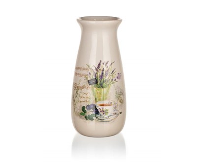 BANQUET Vza keramick LAVENDER 19 cm
