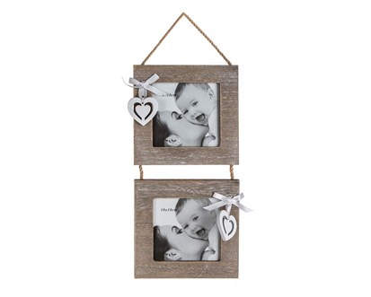 HOME DECOR Sada rmek SCULPTURE HEART HEART, na 2 fotky
