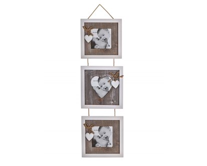 HOME DECOR Sada rmek SOLID HEART, na 3 fotky