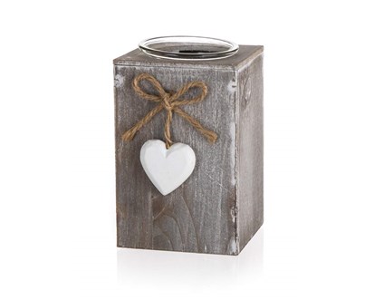 HOME DECOR Svcen SOLID HEART 7,5 x 7,5 x 11,5 cm