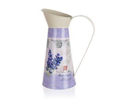HOME DECOR Konvika plechov LAVENDER 21 x 14 x 28 cm