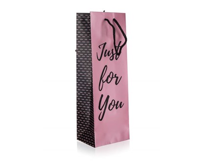 HOME DECOR Taka drkov na lhev JUST FOR YOU PINK 12 x 35 x 9 cm