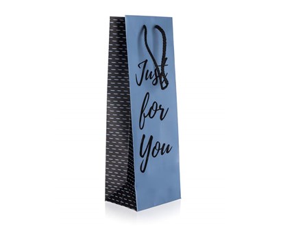 HOME DECOR Taka drkov na lhev JUST FOR YOU BLUE 12 x 35 x 9 cm