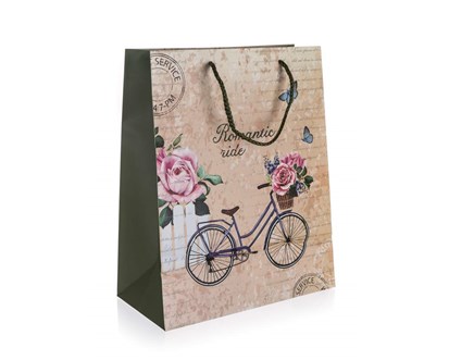 HOME DECOR Taka drkov ROMANTIC RIDE vel. M, 18 x 22 x 10 cm