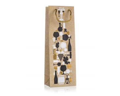 HOME DECOR Taka drkov BOTTLES 12 x 35 x 9 cm