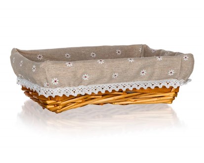 HOME DECOR Kok proutn DAISY 27 x 18 x 7 cm, obdlnk