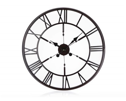 HOME DECOR Hodiny nstnn ANTIC BLACK 60 cm