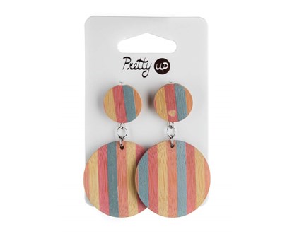 PRETTY UP Nunice 8,5 cm, 1 pr, pastelov kruhy