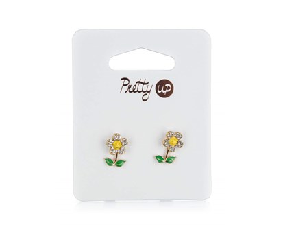 PRETTY UP Nunice 1,5 cm, 1 pr, lut kvtiny