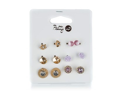 PRETTY UP Nunice 1 cm, 6 pr, V7