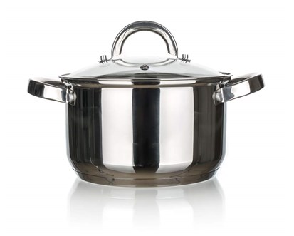 Hrnec nerezov GOOD AND COOK 20 cm, 3,6 l, s poklic