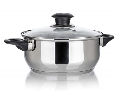 Hrnec nerezov SUPER VALUE 22 cm, 3,8 l, s poklic
