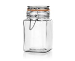 BANQUET Dza sklenn hermetick hranat LINA 260 ml, oranov
