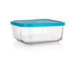 BORMIOLI Dza sklenn FRIGOVERRE 15 x 15 cm, modr vko