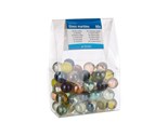VETRO-PLUS Sklennky 16 mm, 60 ks, mix barev, prhledn