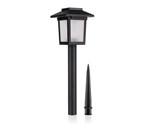 ACTIVER Lampa solrn plastov 8 x 8 x 37 cm, ern